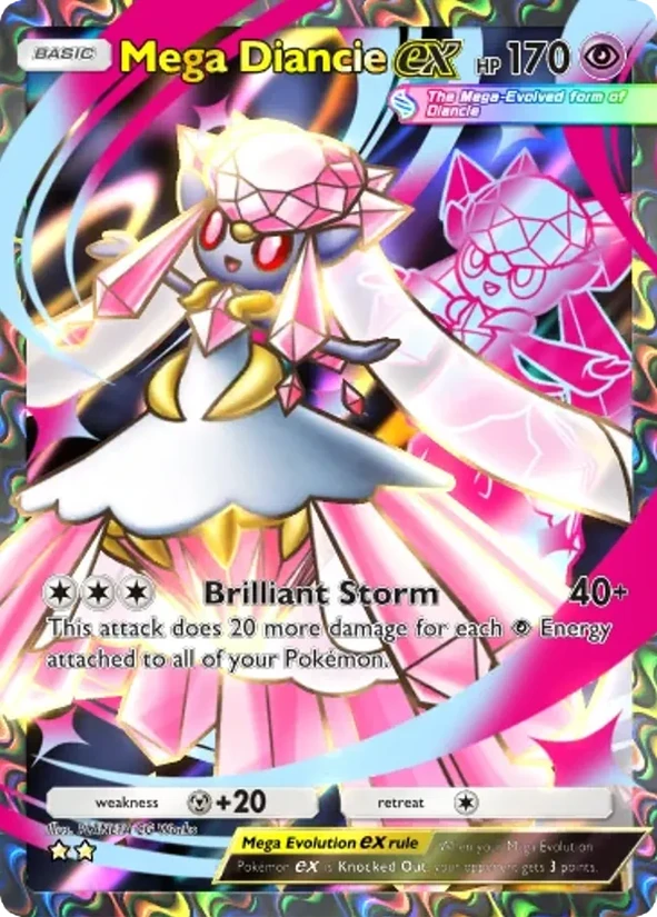 Mega Diancie ex — Everyday Wonders