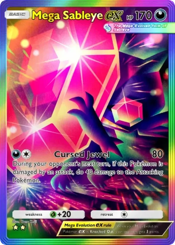 Mega Sableye ex — Everyday Wonders
