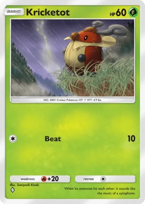 Kricketot — Ruler of the Skies