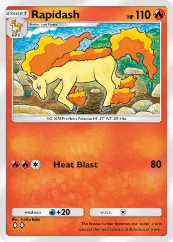 Rapidash — Ruler of the Skies