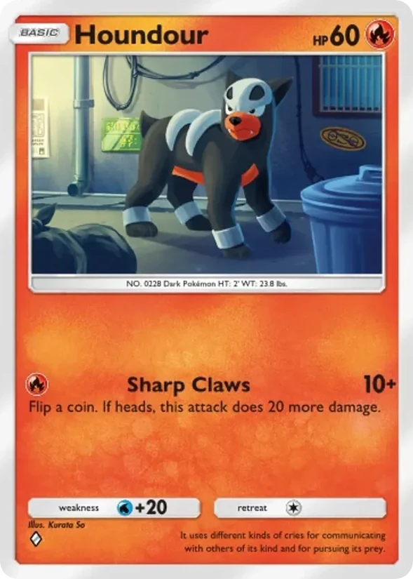 Houndour — Ruler of the Skies