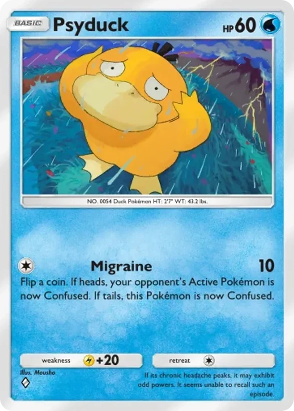 Psyduck — Ruler of the Skies