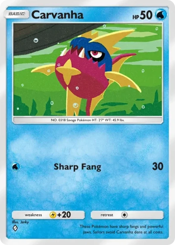 Carvanha — Ruler of the Skies