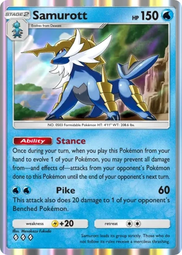 Samurott — Ruler of the Skies