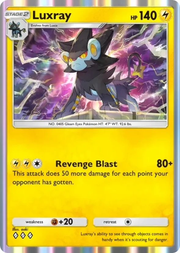 Luxray — Ruler of the Skies