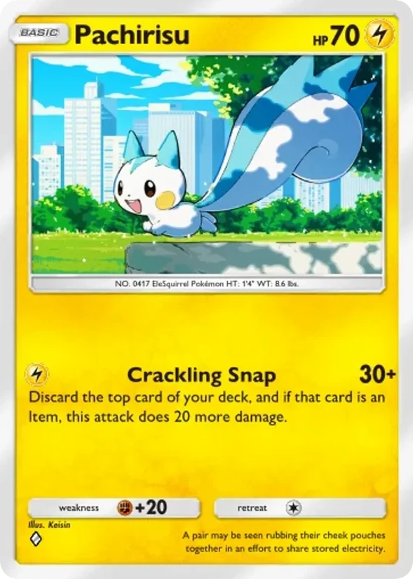 Pachirisu — Ruler of the Skies