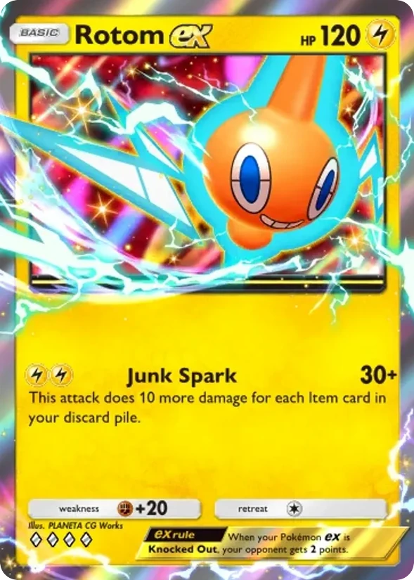 Rotom ex — Ruler of the Skies