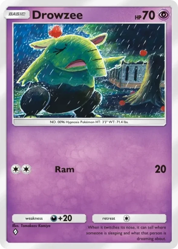Drowzee — Ruler of the Skies