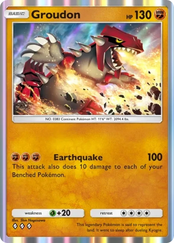 Groudon — Ruler of the Skies