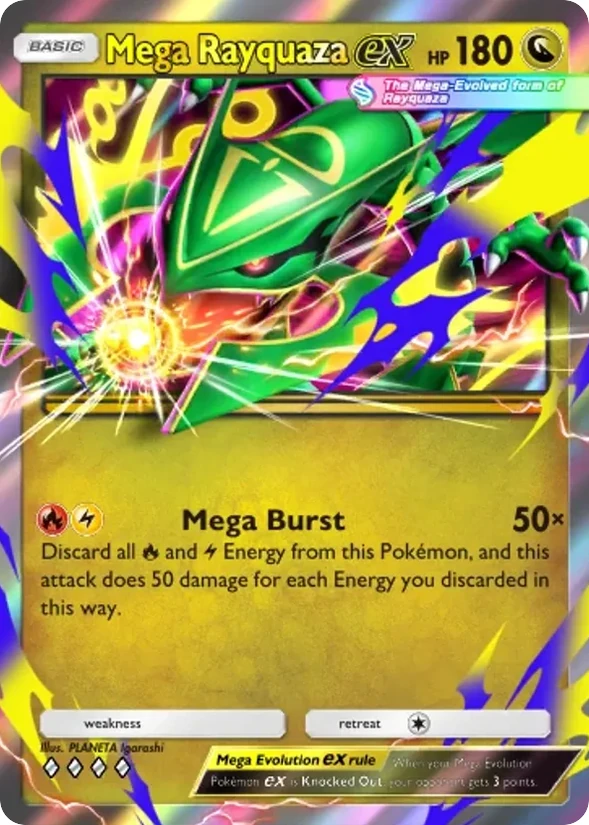 Mega Rayquaza ex — Ruler of the Skies