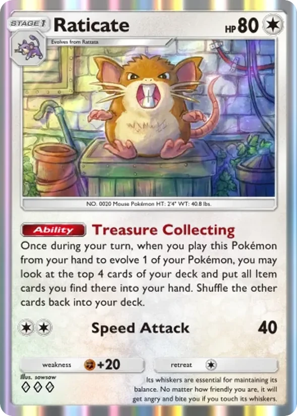 Raticate — Ruler of the Skies