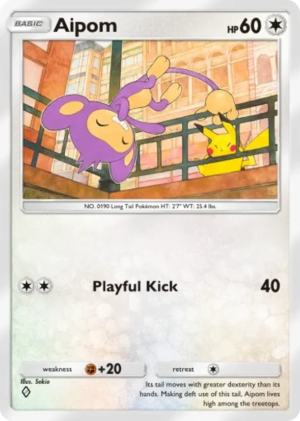 Aipom — Ruler of the Skies