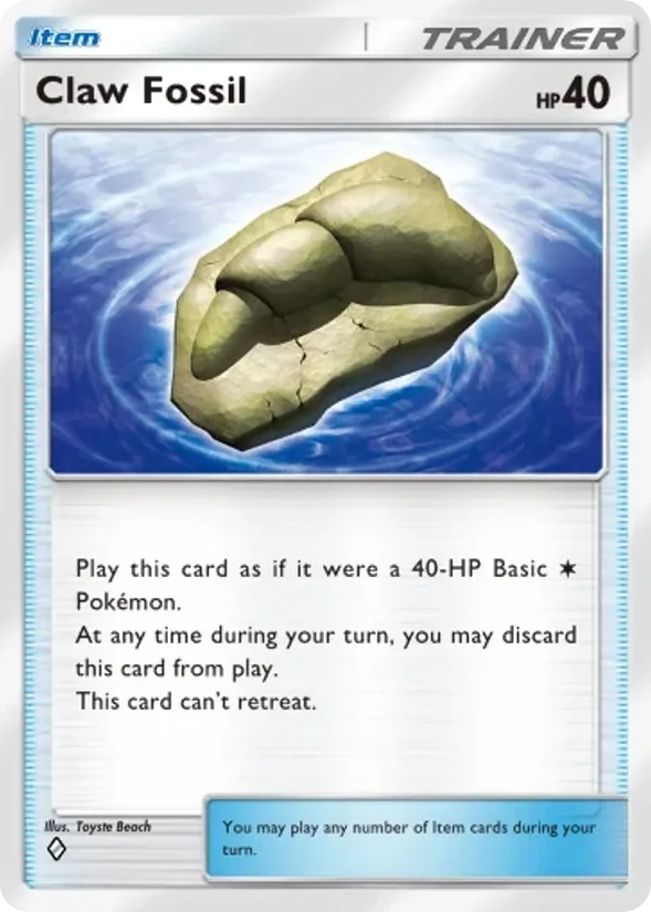 Claw Fossil — Ruler of the Skies