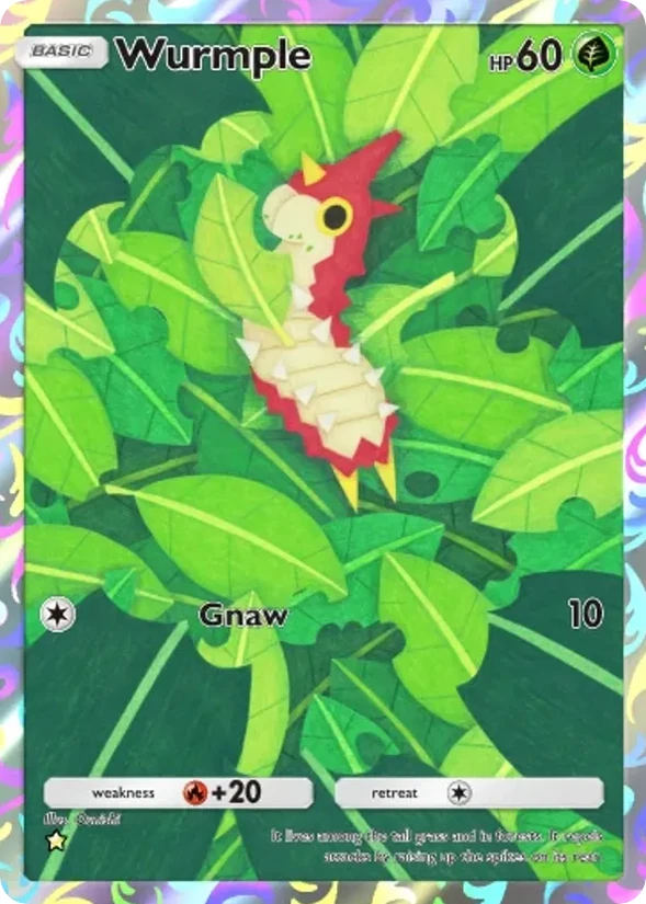 Wurmple — Ruler of the Skies