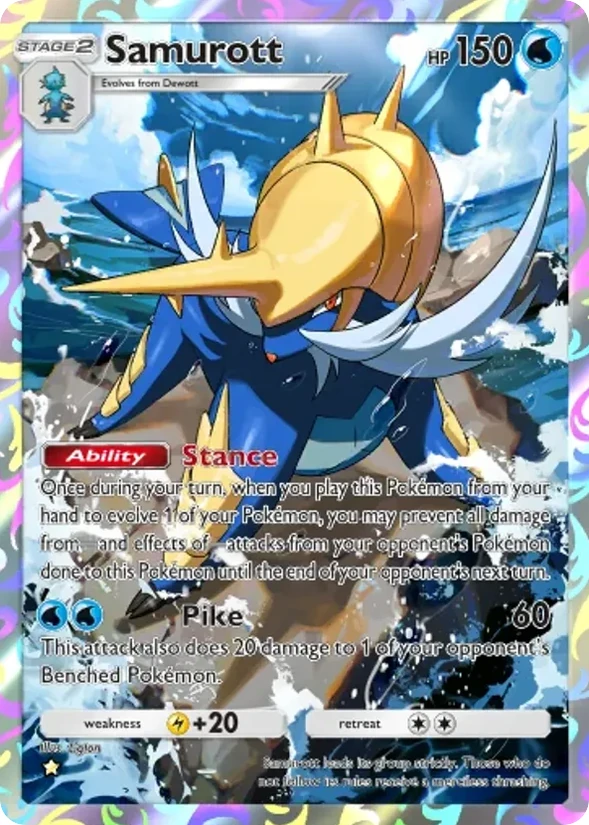 Samurott — Ruler of the Skies