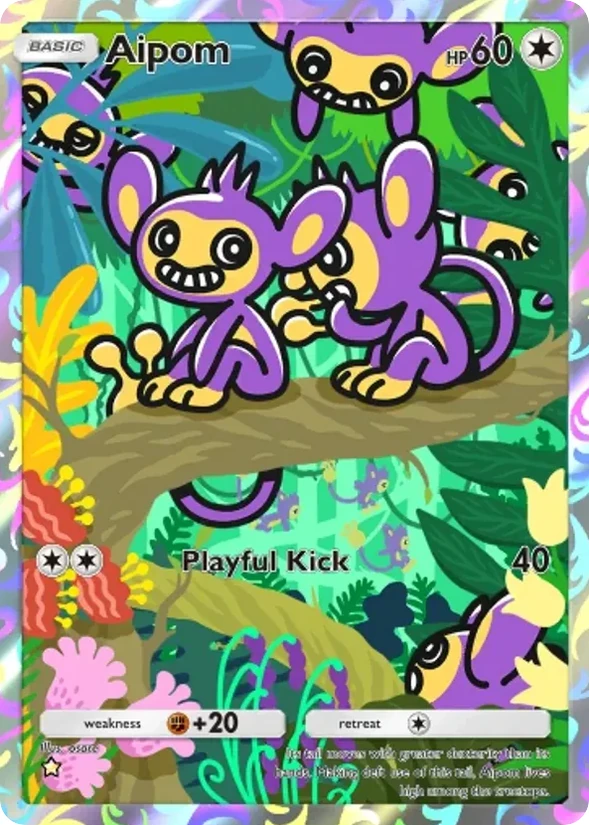 Aipom — Ruler of the Skies