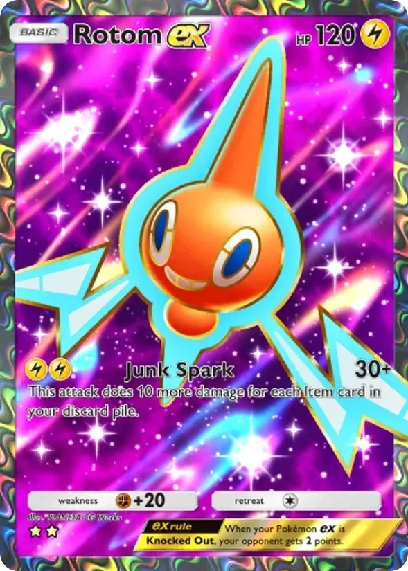 Rotom ex — Ruler of the Skies