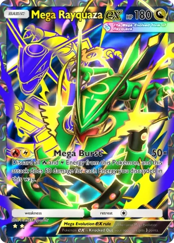 Mega Rayquaza ex — Ruler of the Skies