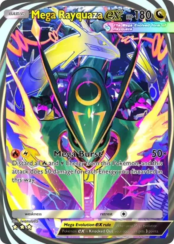 Mega Rayquaza ex — Ruler of the Skies
