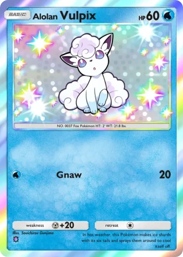 Alolan Vulpix — Ruler of the Skies