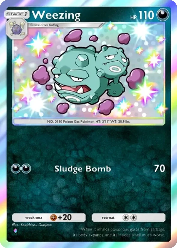 Weezing — Ruler of the Skies