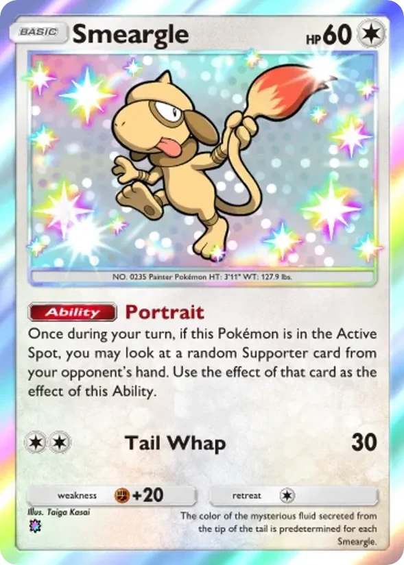 Smeargle — Ruler of the Skies