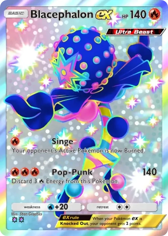 Blacephalon ex — Ruler of the Skies
