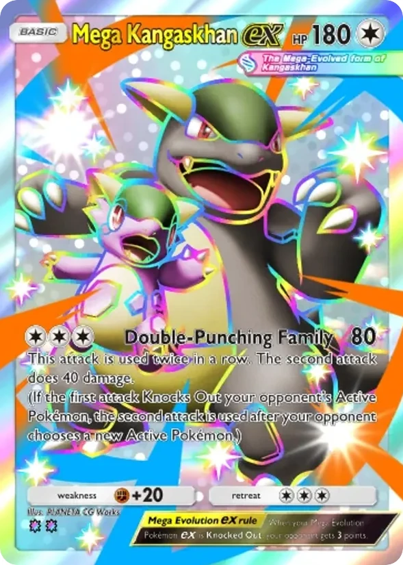 Mega Kangaskhan ex — Ruler of the Skies