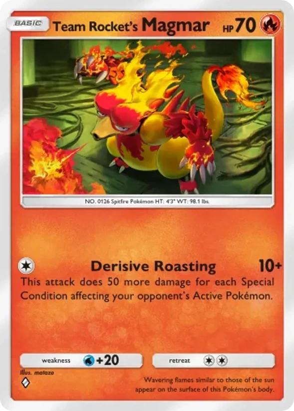 Team Rocket's Magmar — Team Rocket's Ambition