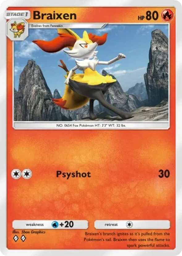 Braixen — Team Rocket's Ambition