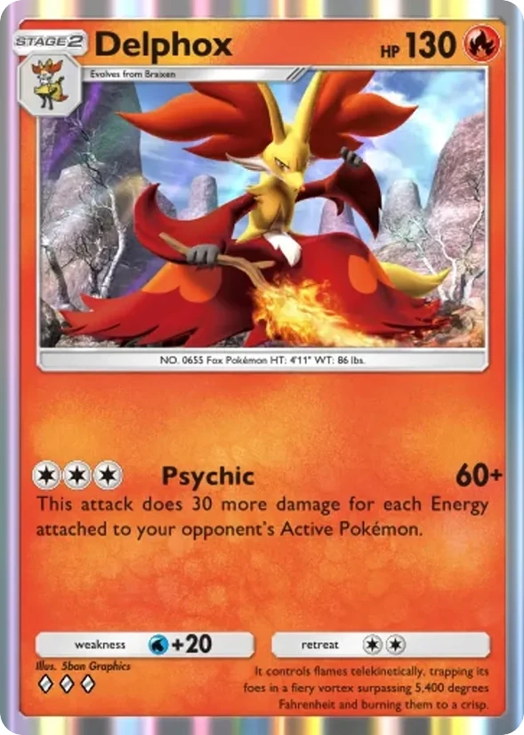 Delphox — Team Rocket's Ambition