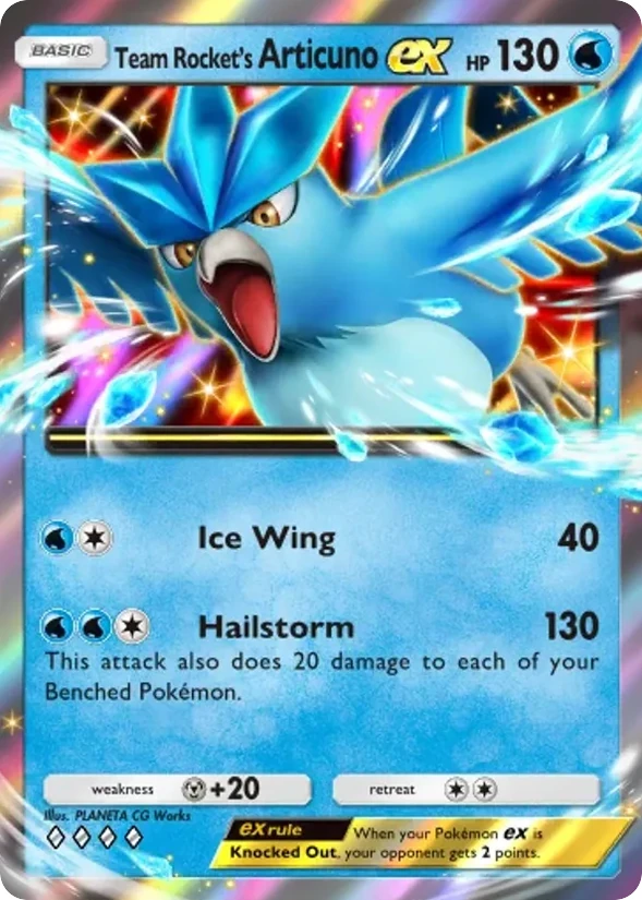 Team Rocket's Articuno ex — Team Rocket's Ambition