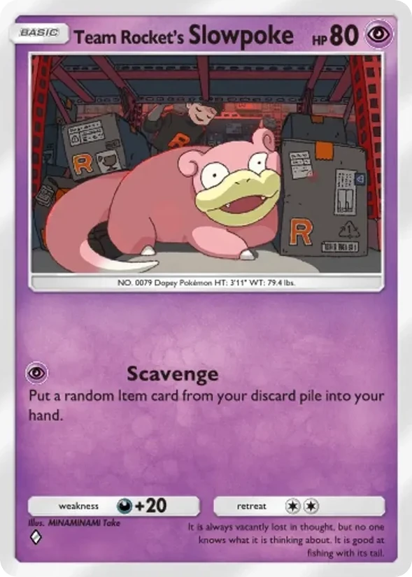 Team Rocket's Slowpoke — Team Rocket's Ambition