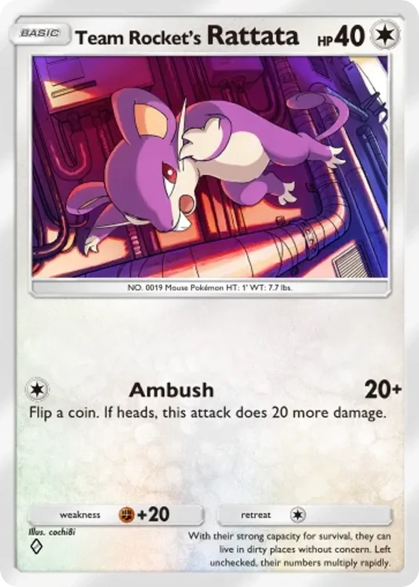 Team Rocket's Rattata — Team Rocket's Ambition