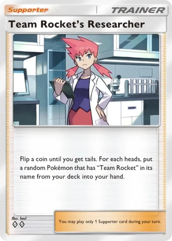 Team Rocket's Researcher — Team Rocket's Ambition