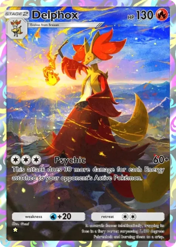 Delphox — Team Rocket's Ambition