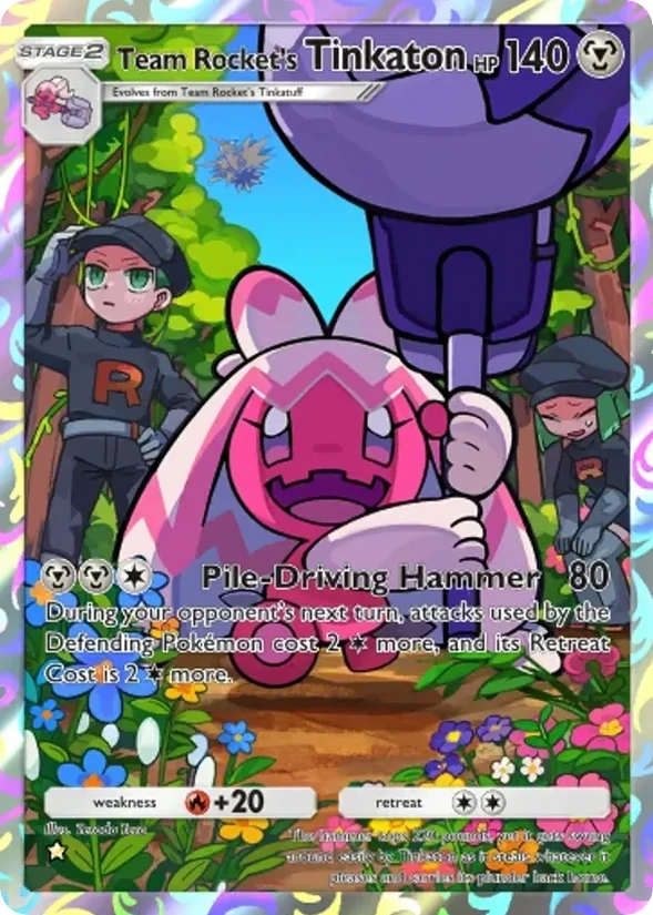 Team Rocket's Tinkaton — Team Rocket's Ambition