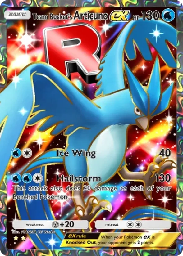 Team Rocket's Articuno ex — Team Rocket's Ambition