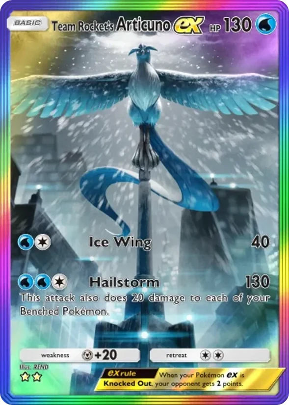 Team Rocket's Articuno ex — Team Rocket's Ambition