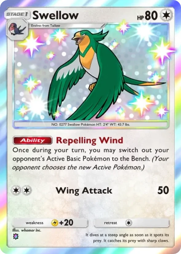 Swellow — Team Rocket's Ambition