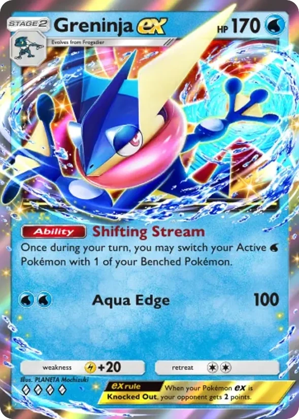 Greninja ex — Deluxe Pack: Mega