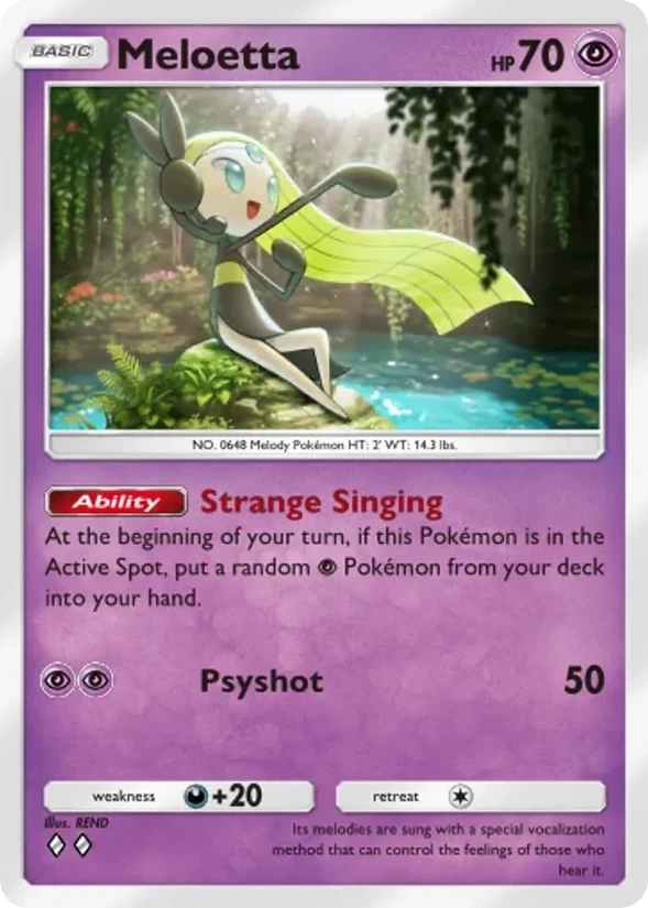 Meloetta — Deluxe Pack: Mega