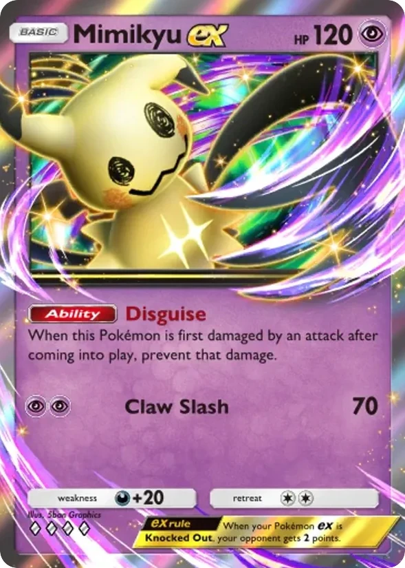 Mimikyu ex — Deluxe Pack: Mega