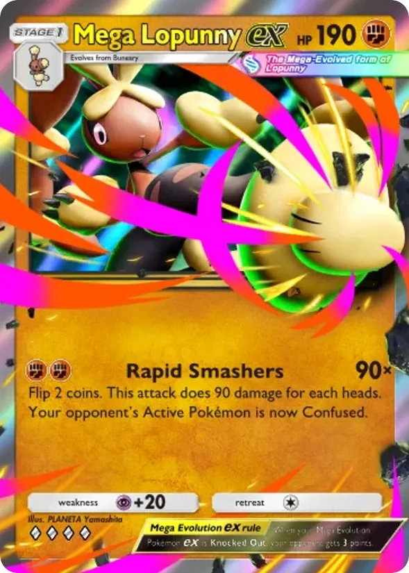 Mega Lopunny ex — Deluxe Pack: Mega