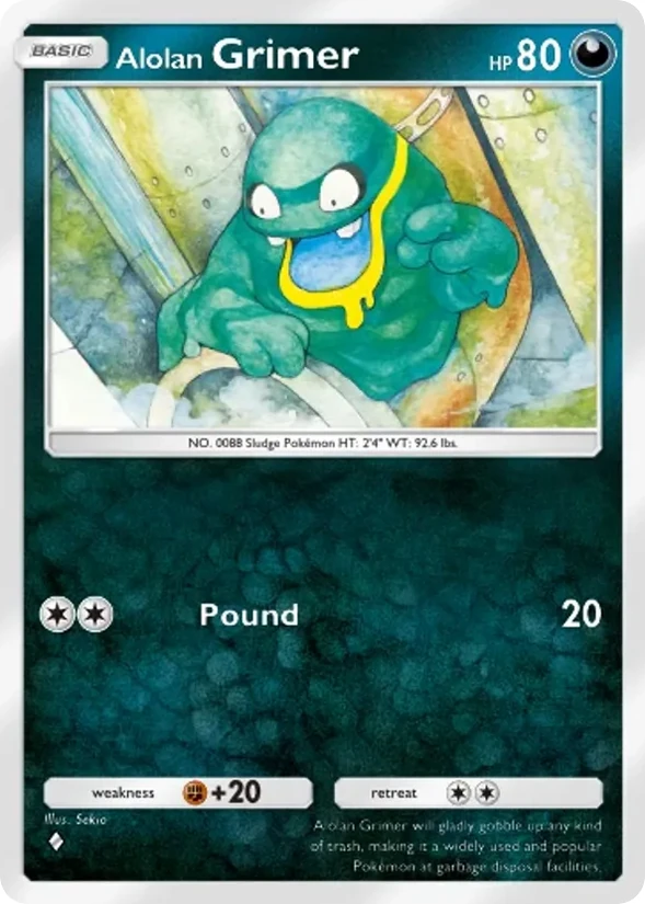 Alolan Grimer — Deluxe Pack: Mega
