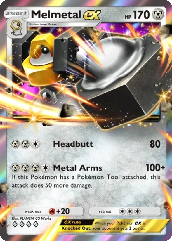 Melmetal ex — Deluxe Pack: Mega
