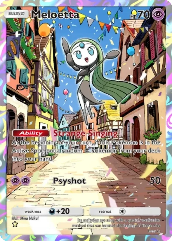 Meloetta — Deluxe Pack: Mega