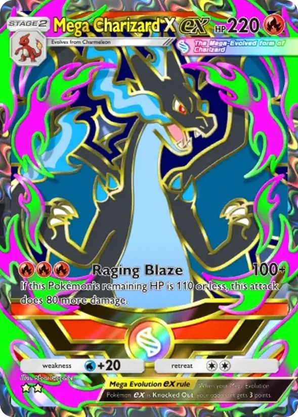 Mega Charizard X ex — Deluxe Pack: Mega