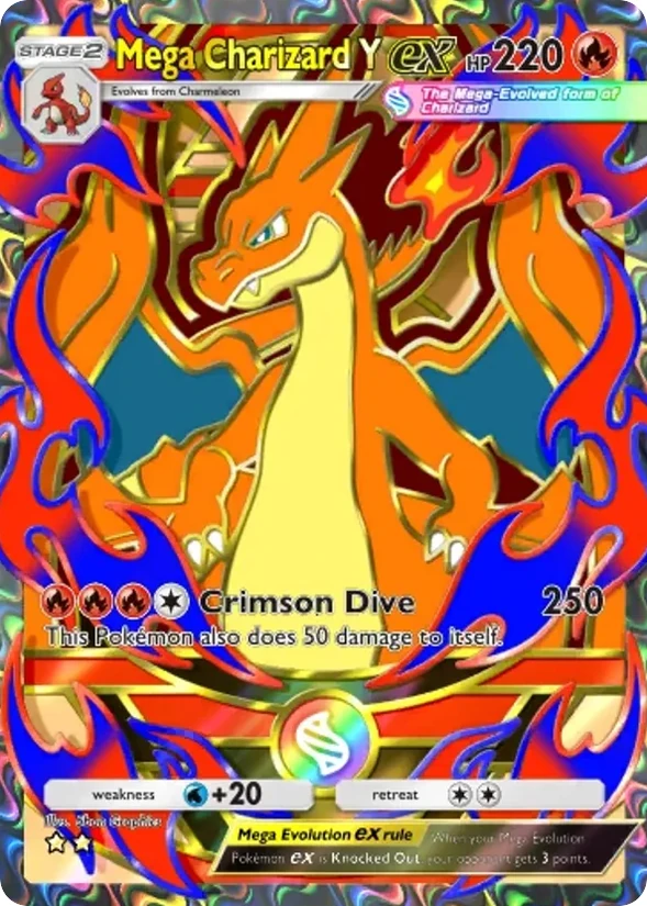 Mega Charizard Y ex — Deluxe Pack: Mega