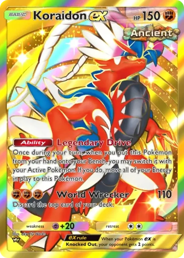 Koraidon ex — Deluxe Pack: Mega